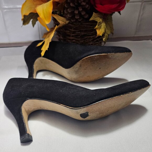 Women’s Black Dress Pumps by Roberto Vianna Size 5 ½ B - GUC - Picture 6 of 9